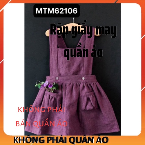 Rập Váy Cho Bé Gái MTM62106