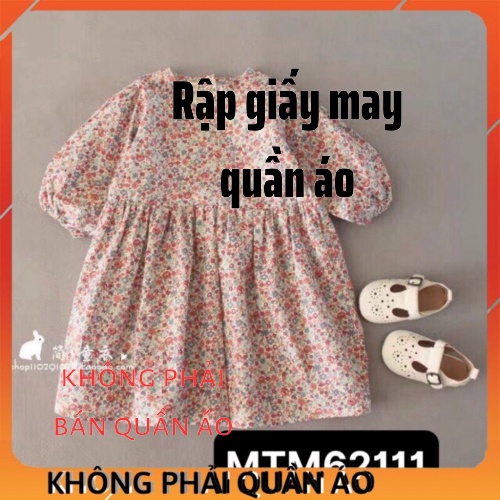Rập thiết kế váy bé gái 62111