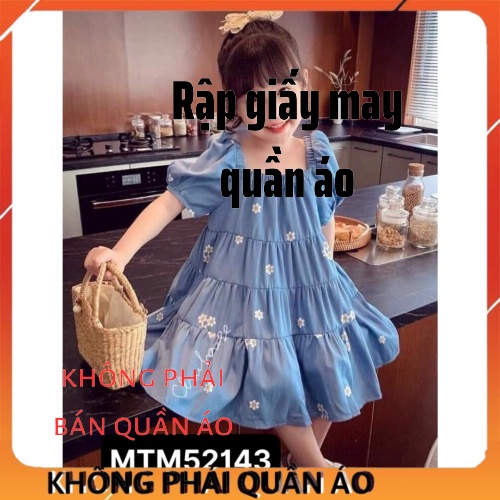 Rập Váy Cho Bé Gái MTM52143 