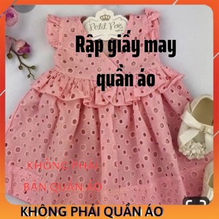 Rập váy thiết kế bé gái 1-8 tuổi VB05