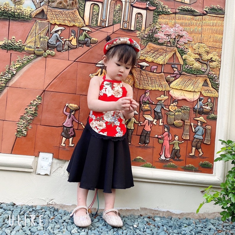 YẾM LỤA ĐÀO KÈM MẤN quà trung thu cho bé