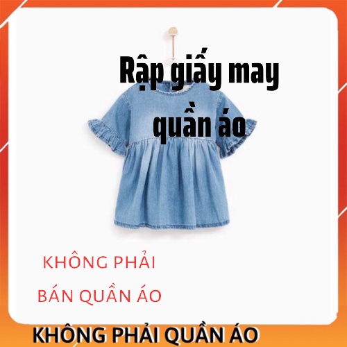 Rập váy bé gái VB10 (1-8 tuổi)