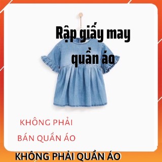 Rập váy bé gái vb10