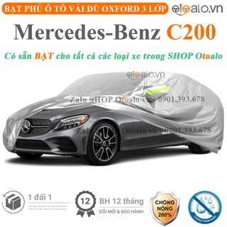 Bạt che phủ ô tô Mercedes C200 3 lớp cao cấp - OTOALO