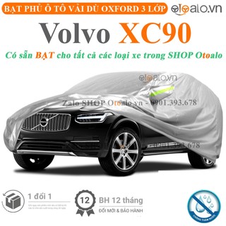 Bạt che phủ ô tô Volvo XC90 3 lớp cao cấp - OTOALO