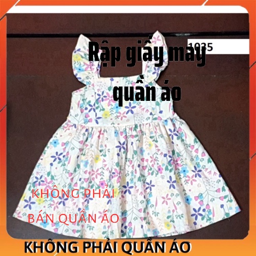 Rập Váy Cho Bé Gái Mã 1035