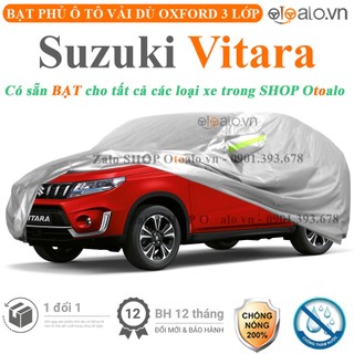 Bạt che phủ ô tô Suzuki Vitara 3 lớp cao cấp - OTOALO