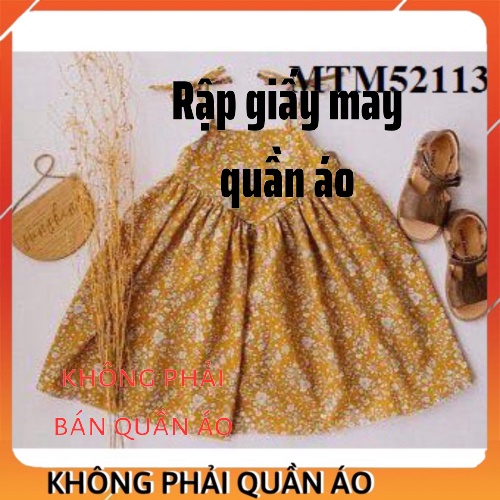 Rập Váy Cho Bé Gái MTM52113