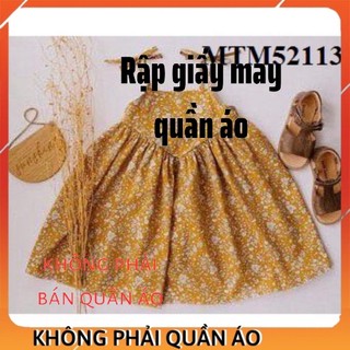Rập Váy Cho Bé Gái MTM52113 (Rập Giấy Đầm Trẻ Em)
