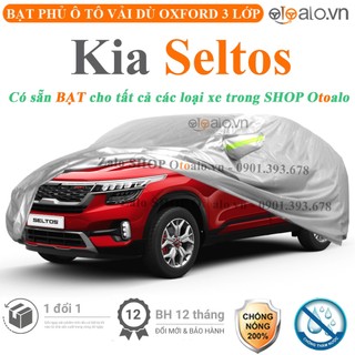 Bạt che phủ ô tô kia seltos 3 lớp cao cấp - OTOALO