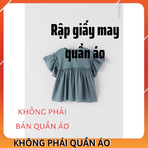 Rập váy bé gái VB11