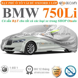 Bạt che phủ ô tô BMW 750Li 3 lớp cao cấp - OTOALO