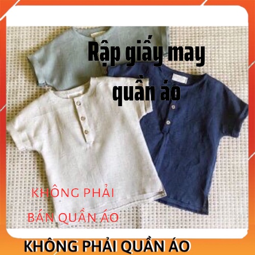 Rập sơ mi bé trai SM008