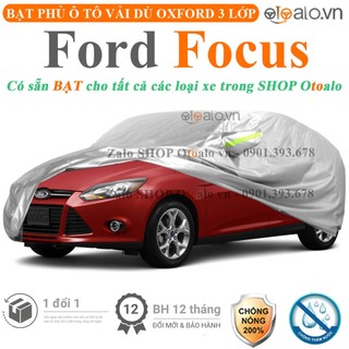Bạt che phủ ô tô Ford Focus 3 lớp cao cấp - OTOALO