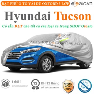 Bạt che phủ ô tô Hyundai Tucson 3 lớp cao cấp - OTOALO