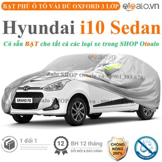 Bạt che phủ ô tô HYUNDAI Grand i10 Sedan 3 lớp cao cấp - OTOALO