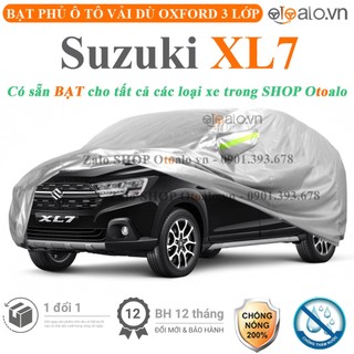 Bạt che phủ ô tô Suzuki XL7 3 lớp cao cấp - OTOALO