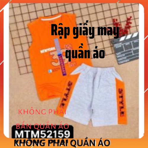 Rập Bộ Cộc Bé Trai MTM52159