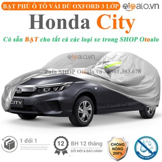 Bạt che phủ ô tô HONDA CITY 3 lớp cao cấp - OTOALO