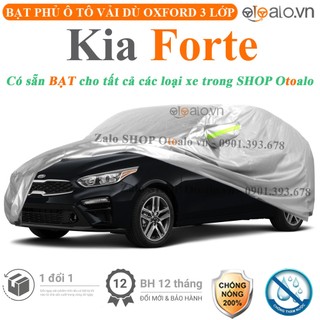 Bạt che phủ ô tô Kia Forte 3 lớp cao cấp - OTOALO