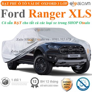 Bạt che phủ ô tô Ford Ranger XLS 3 lớp cao cấp - OTOALO
