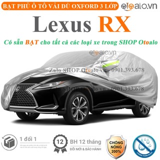 Bạt che phủ ô tô Lexus RX 3 lớp cao cấp - OTOALO