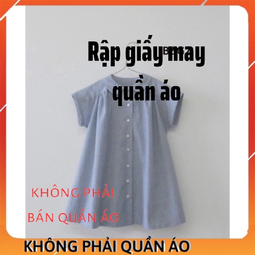 Rập Váy Cho Bé Gái Mã BBG2 (Rập Giấy Đầm Trẻ Em)