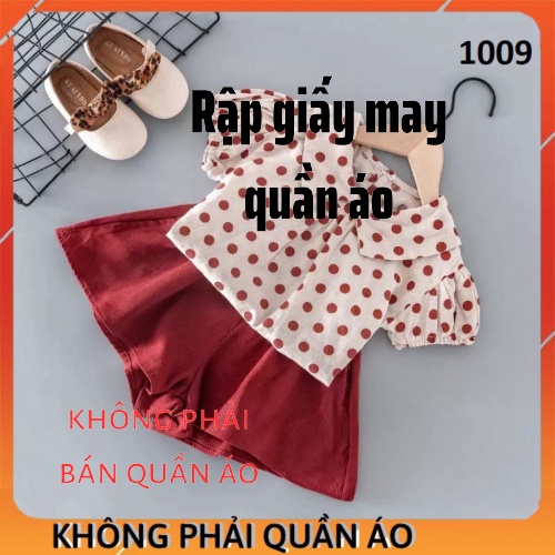 Rập Váy Cho Bé Gái Mã 1009