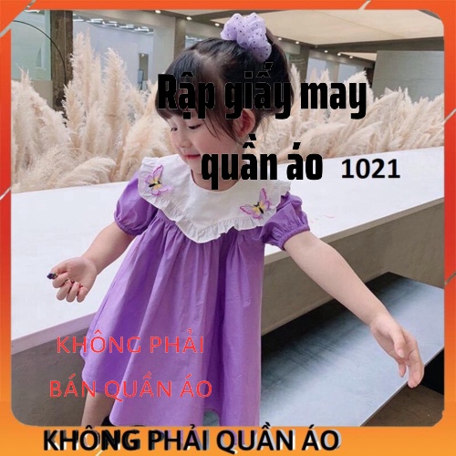 Rập Váy Cho Bé Gái Mã 1021
