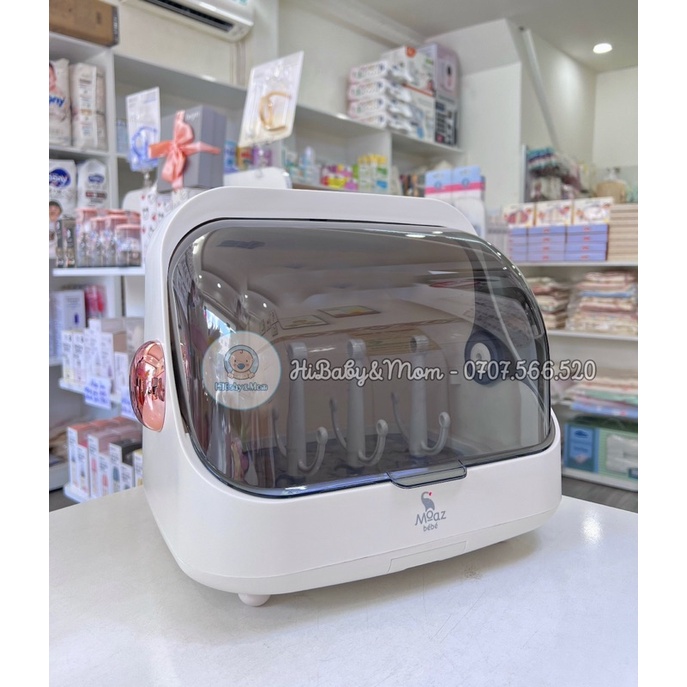 MÁY ÚP BÌNH SỮA, TIỆT TRÙNG SẤY KHÔ UVC MOAZ MB-044