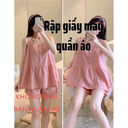 Rập Bộ 2 Dây Mặc Nhà Mã 6006