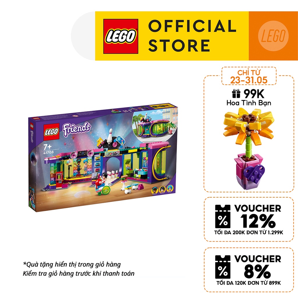 LEGO Friends 41708 Khu vui chơi giải trí thành phố Heartlake (642 chi tiết)