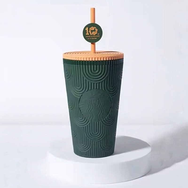 [Chính hãng] Ly Starbucks Cold Cup 16oz (473ml) Soren Green