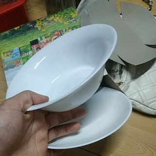 8 bộ tô dĩa hoa trắng sứ tô 15cm dĩa 15cm