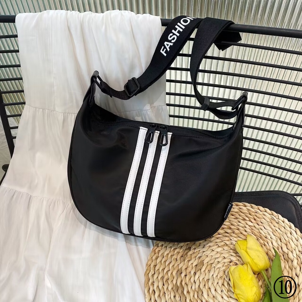 Túi Đeo Chéo Ba Ngăn Bằng Vải Oxford Phong Cách Mới 2023