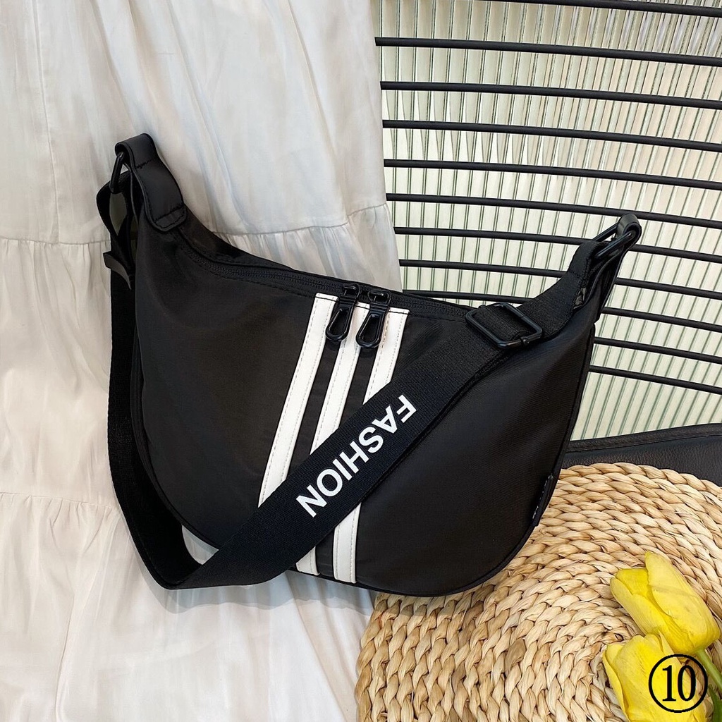 Túi Đeo Chéo Ba Ngăn Bằng Vải Oxford Phong Cách Mới 2023