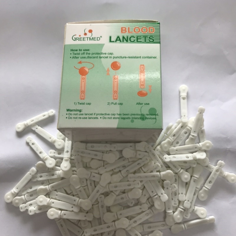 Kim chích máu 2 cạch cho các dòng máy accu check