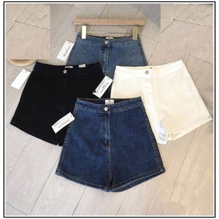 Quần short jean nữ đai trơn ( chất giãn ) kiểu không có túi trước tôn dáng chuẩn 7s2/10-181