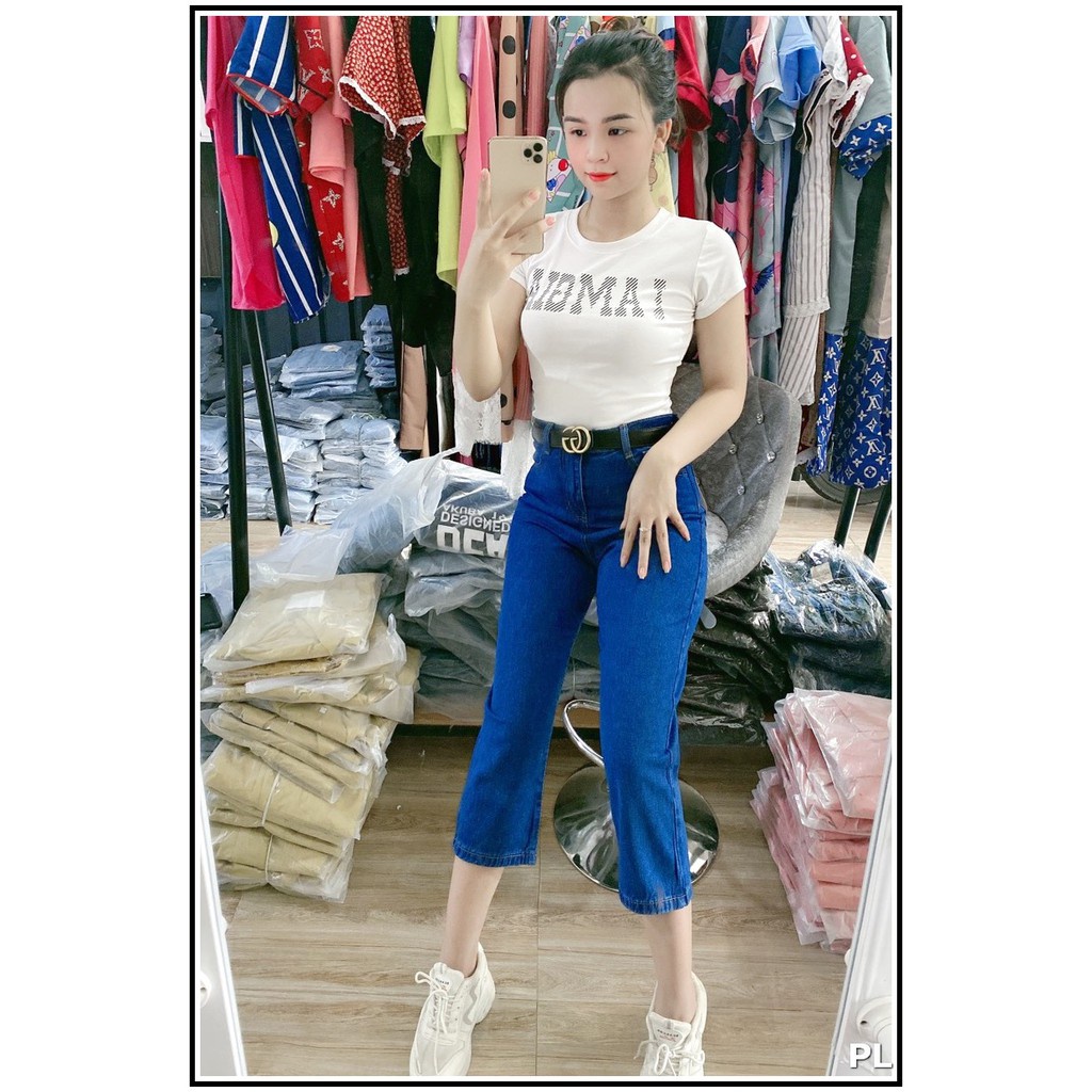 Quần jean nữ ỐNG RỘNG LỠ QUA GỐI BG HOTTREND ĐẬM-NHẠT C+ms2AL7
