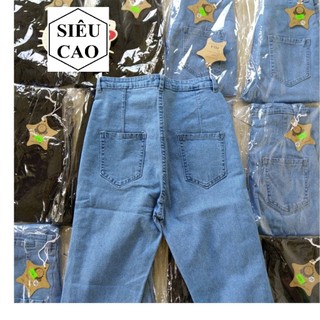 Quần jean nữ LƯNG SIÊU CAO - hình thật và có size đại TGH-10021-12