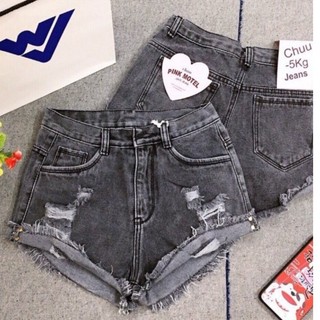 QUẦN SHORT JEAN NỮ RÁCH B-THANG x11