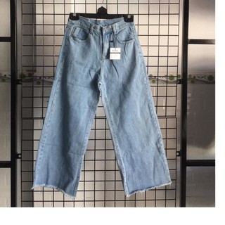 Quần jean nữ ống baggy loe bg 010