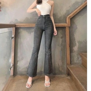 QUẦN JEAN NỮ LOE NHIỀU MẪU LƯNG CAO chất jean xịn co giãn jean cực đẹp, quần bò nữ ống bas đẹp