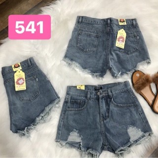 Quần short jean nữ rách hai bên mẫu chụp thật 100% 541c
