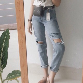 Quần baggy jean nữ hàng đẹp mệt nghỉ 99084