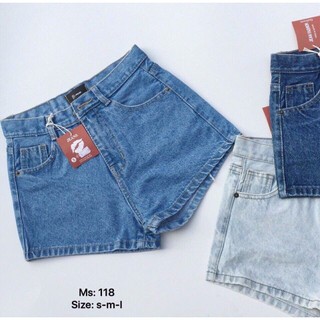 QUẦN SHORT JEAN NỮ MẪU XANH-ĐEN,TRẮNG THỜI TRANG NHIỀU MẪU 09MMDS