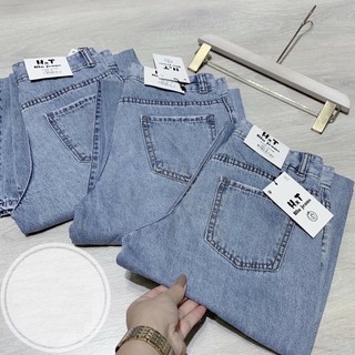Quần jean nữ ỐNG RỘNG BG HOTTREND siêu đẹp màu xanh nhạt BGR-MM1