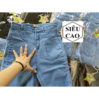 Quần jean nữ LƯNG SIÊU CAO - hình thật và có size đại TTG-120-7