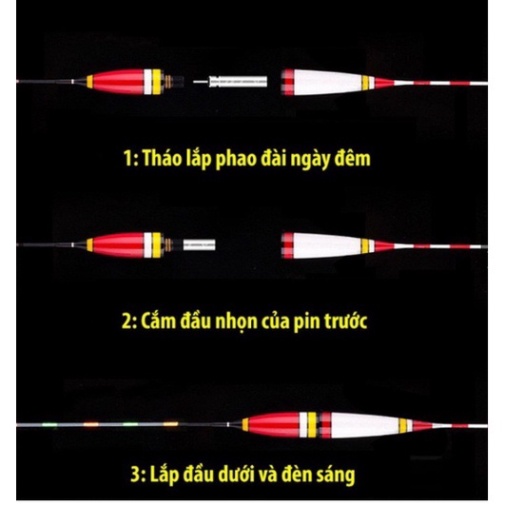 Pin Điện Tử CR-425  lắp phao câu đài câu đêm PIN-CR-425