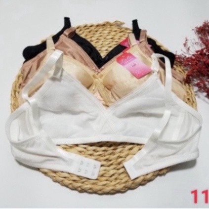 Áo Ngực Trơn Lót SAM SAM Không Gọng Không Mút Cúp B Êm Thoải Mái. Size 34-36-38-40